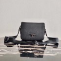 Imitation Prada Saffiano leather shoulder bag 2VD038 black HV03277uq94