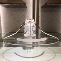 Imitation Top Fendi MON TRESOR PU Mini Handbag 8BS010 white HV09856tr16