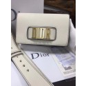 Jadior flap bag calfskin cross-body bag M8000 white HV03634KX51