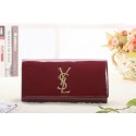 Knockoff 2015 Yves Saint Laurent hot style patent leather 5486 burgundy HV03145tU76