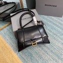 Knockoff Balenciaga HOURGLASS SMALL TOP HANDLE BAG B108895-1 black HV01142WW40