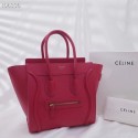 Knockoff CELINE MICRO LUGGAGE HANDBAG IN LAMINATED LAMBSKIN 167793-16 HV06602cS18