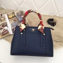 Knockoff Prada Calf leather bag 5021 blue HV06811yK94