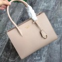 Knockoff Prada tote bag BIBLIOTHEQUE SAFFIANO 1BG088 apricot HV09157cS18