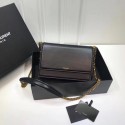 Knockoff SAINT LAURENT Bellechasse leather shoulder bag 513667 black HV05842WW40