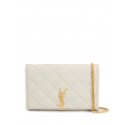 Knockoff SAINT LAURENT leather shoulder bag Y585031 white HV06803eF76