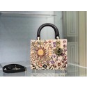 LADY DIOR DIOR TOTE EMBROIDERED CANVAS BAG CA0111-2 HV11446np57