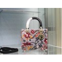 LADY DIOR DIOR TOTE EMBROIDERED CANVAS BAG CA0111-3 HV09020DO87