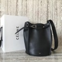 Luxury CELINE BIG BAG BUCKET IN SUPPLE GRAINED CALFSKIN 55428 black HV01246QT69