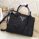 Prada Calf leather bag 1BA045 black HV01048Oq54