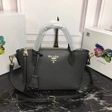 Prada Calf leather bag 1BA111 grey HV03889TV86