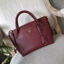 Prada Calf leather bag 1BH111 Burgundy HV00716Ym74