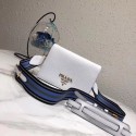 Prada calf leather shoulder bag 1BD102 white HV00200DS71