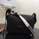 Prada Concept calf leather bag 1BD123 black&white HV01030kC27