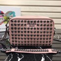 Prada Diagramme bag with crystals 1BH103 pink HV07269UM91