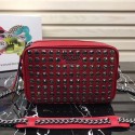 Prada Diagramme bag with crystals 1BH103 red HV05456vX33