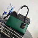 Prada Esplanade Bag 1BA046 green&black HV03488KX22