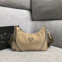 Prada Nylon Shoulder Bag 91277 apricot HV07003bm74