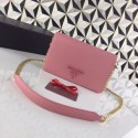 Prada Saffiano leather shoulder bag 1BP012-2 pink HV09183Is79