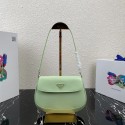 Prada Saffiano leather shoulder bag 2BD311 green HV00879yx89