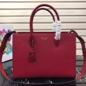 Prada Saffiano Leather Tote Large 1BA153 red HV05949Av26