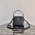 Prada Spectrum small leather bag 1BA311 black HV04604fr81