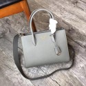 Prada tote bag BIBLIOTHEQUE SAFFIANO 1BG088 grey HV07185rf34