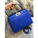 Replica 2015 Fendi calfskin leather 30340 blue HV11954Fi42