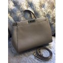 Replica 2015 Fendi calfskin leather 30340 gray HV06033iF91