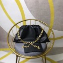 Replica AAA Bottega Veneta Nappa lambskin soft wide large Shoulder Bag 585853 black HV00469of41