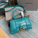 Replica Balenciaga Hourglass XS Top Handle Bag 28331S light blue HV02426XB19