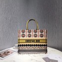 Replica Best Quality DIOR BOOK TOTE EMBROIDERED CANVAS BAG M1287-1 HV00165Rf83