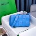 Replica Bottega Veneta BORSA CASSETTE 578004 blue HV01873Yn66