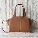 Replica Celine calf leather Tote Bag 43342 Camel HV10631BB13