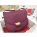 Replica Celine Compact Trotteur Shoulder Bag 1269 Burgundy HV01904DY71