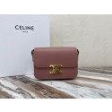 Replica Celine MINI FOLCO BAG CANVAS CL01503 pink HV06832TN94