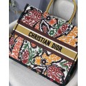 Replica DIOR BOOK TOTE Yellow Multicolor Dior Paisley Embroidery M1286Z HV02004rH96