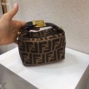 Replica Fashion FENDI fabric bag 8BR051 black HV03945yI43