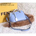 Replica Fendi tote bags calfskin leather 2350 sky blue HV03843iF91