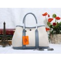 Replica Hermes Garden Party waterproof fabric PD36 light blue HV03474VA65