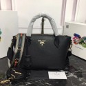 Replica Prada Calf leather bag 1BA111 black HV01676nB47