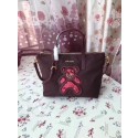 Replica Prada Nylon cloth casual bag 1BG061 wine HV03197zR45