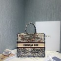 Replica SMALL DIOR BOOK TOTE Embroidered M1296-1 HV05407ui32