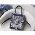 Replica SUN VERTICAL DIOR BOOK TOTE TAROT EMBROIDERED CANVAS BAG M1272Z-4 HV00467Hd81