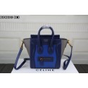 Replica Top 2015 Celine classic 3308 brilliant blue&royal blue&gray HV06838Vx24