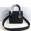 Replica Top DIOR TOTE BAG IN EMBROIDERED CANVAS C4532 black HV11948Vx24