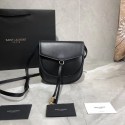 Replica Yves Saint Laurent Cow Leather Shoulder Bag Y551559 Black HV10645Kg43