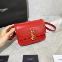 SOLFERINO SMALL SATCHEL IN BOX SAINT LAURENT LEATHER 63430 red HV04100ED90