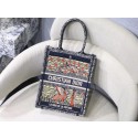 SUN VERTICAL DIOR BOOK TOTE TAROT EMBROIDERED CANVAS BAG M1272Z-6 HV04727SS41