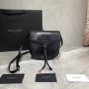 Yves Saint Laurent Lizard Leather Shoulder Bag Y551559 Black HV02337io33